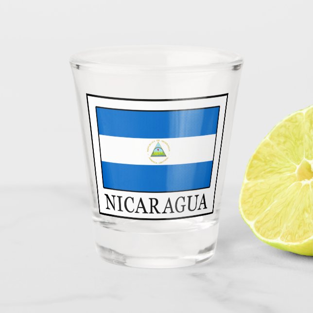 Nicaragua Shot Glass (Front)