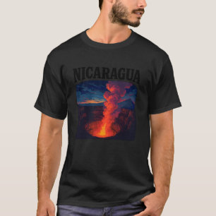 Nicaragua Volcano Masaya 505 Managua Nicaraguense T-Shirt