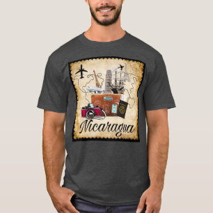 Nicaragua World Travel Souvenir Travel Destination T-Shirt