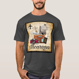 Nicaragua World Travel Souvenir Travel Destination T-Shirt