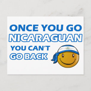 Nicaraguan designs postcard