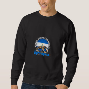 Nicaraguan Flag Country Nationality I Love Nicarag Sweatshirt