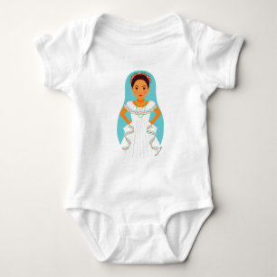 Nicaraguan Matryoshka Baby Bodysuit