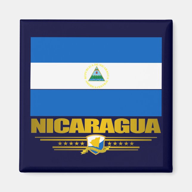 "Nicaraguan Pride" Magnet (Front)