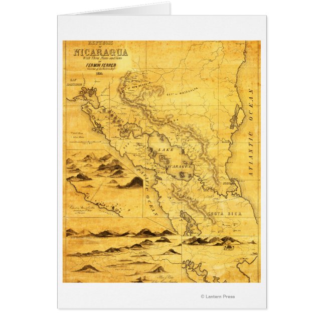 NicaraguaPanoramic MapNicaragua (Front)