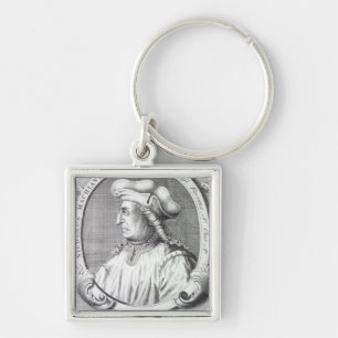 Niccolo Machiavelli, 1724 Key Ring