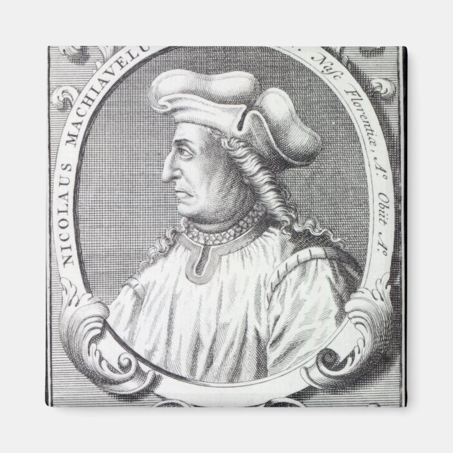 Niccolo Machiavelli, 1724 Magnet (Front)