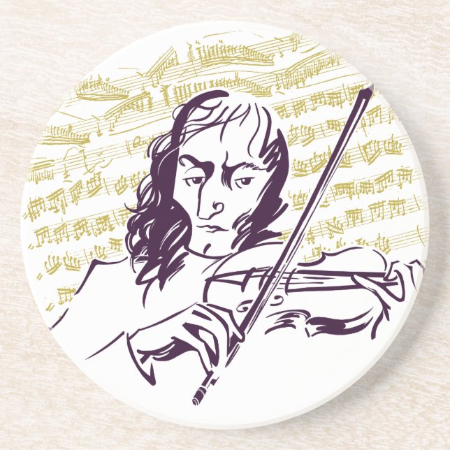 Niccolo_Paganini Coaster (Front)