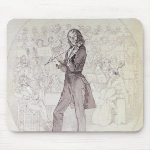 Niccolo Paganini , violinist Mouse Pad