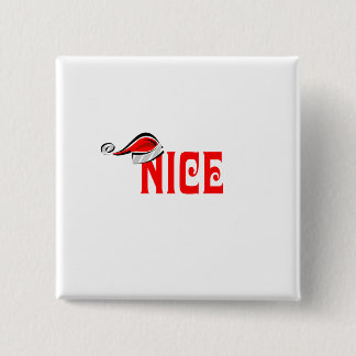 Nice 15 Cm Square Badge