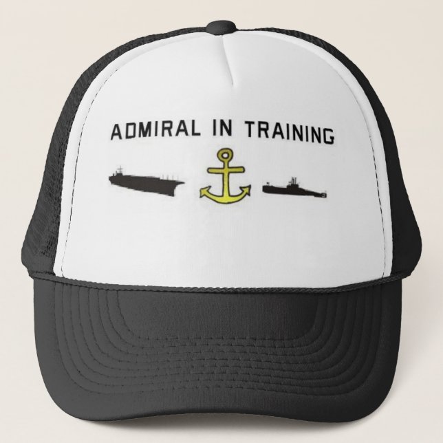 Nice Admiral Trucker Hat (Front)