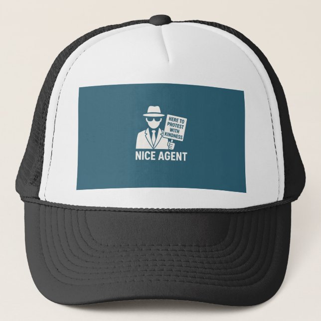 Nice Agent – Kindness Agent Cap (Front)