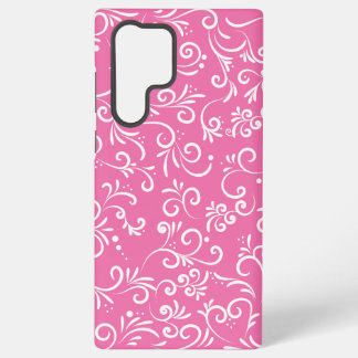 Nice and Cute Pink Ornamental Samsung Galaxy Case