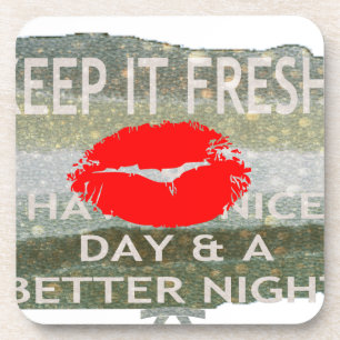 Nice and perfect save the date coaster