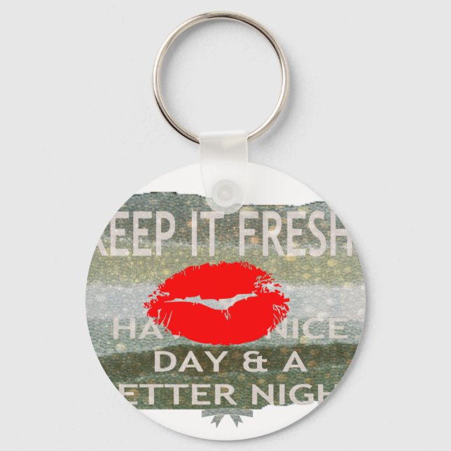 Nice and perfect save the date key ring (Front)