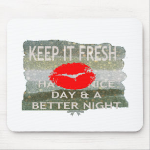 Nice and perfect save the date mouse pad