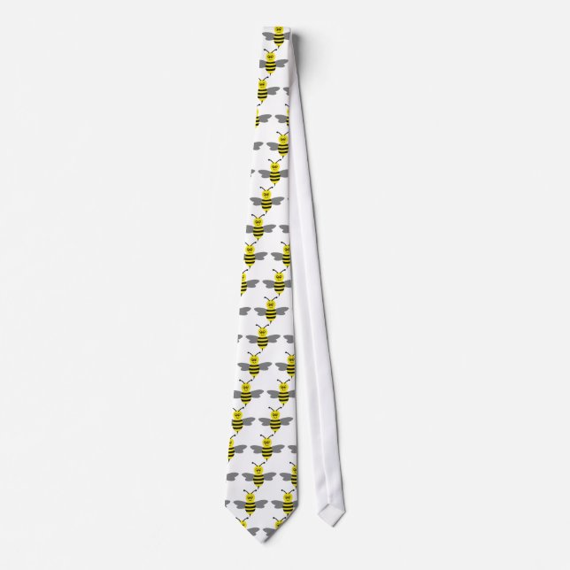 nice bee icon tie (Front)