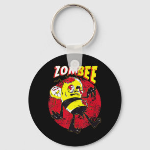 Nice Beekeeping Zombie Honeybee Zombee Beekeeper’s Key Ring