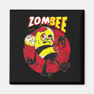 Nice Beekeeping Zombie Honeybee Zombee Beekeeper’s Magnet
