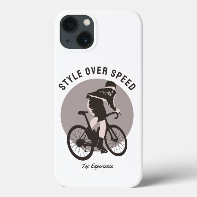 Nice Bicycle Design - Style Over Speed Case-Mate iPhone Case (Back)