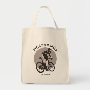 Nice Bicycle Design - Style Over Speed Tote Bag