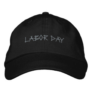Nice Black Colour Labour Day special Caps Hats