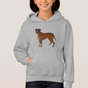 Nice Brown Boxer Dog Breed Design