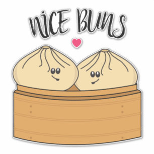 Nice Buns Cheeky Chat Up Dumplings Food Pun