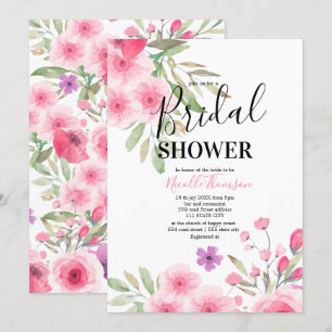 Nice Cake Colored illustration Invitation