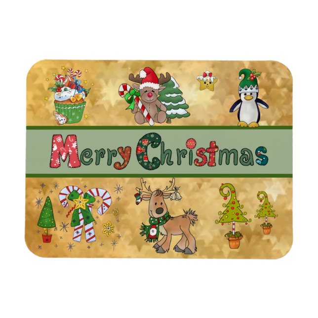 Nice Christmas Magnet (Horizontal)