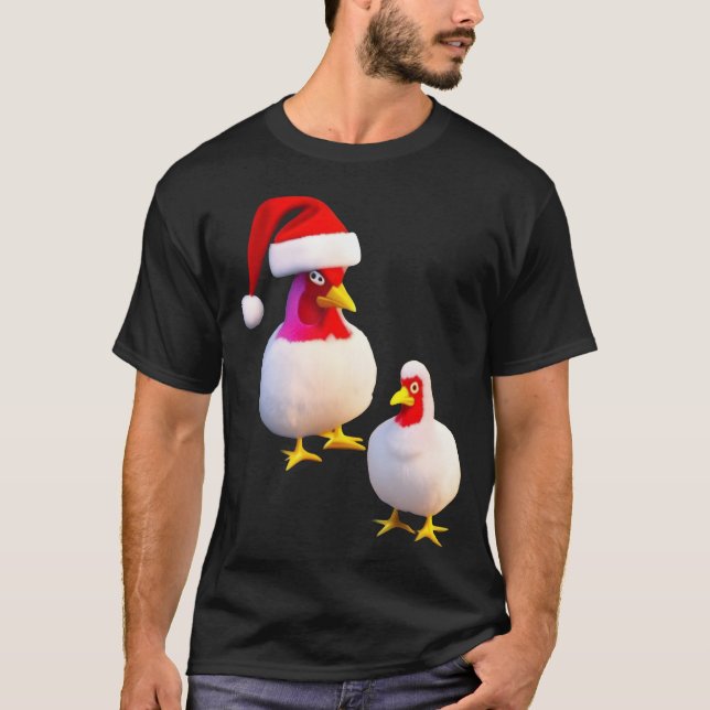 Nice christmas retro boy T-Shirt (Front)