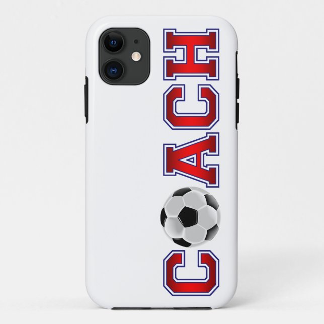 Nice Coach Soccer Insignia iPhone 5 Case (Back)