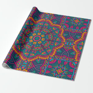 Nice colourful Circle Wrapping Paper