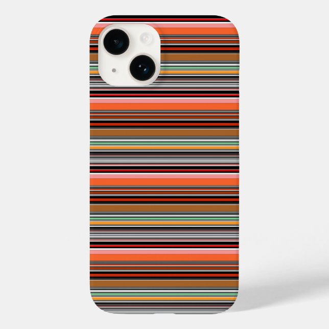Nice colourful stripes Case-Mate iPhone case (Back)