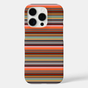 Nice colourful stripes iPhone 16 pro case