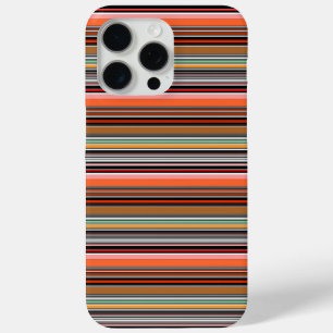 Nice colourful stripes iPhone 15 pro max case