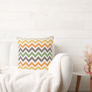 Nice colourful zigzag pattern cushion