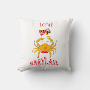 Nice crab in Maryland Cushion