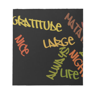 Nice Day Better Night Life Large gifts  notepad