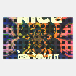 Nice Day Rectangular Sticker