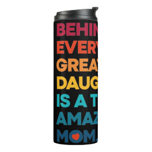 Nice Design Expression text for Mothers day  Therm Thermal Tumbler