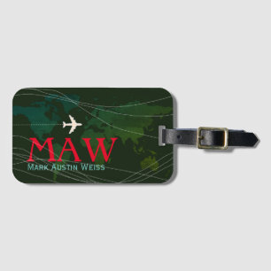 nice design with Traveller's Name Travel Luggage Tag