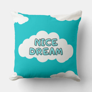 Nice dream clouds petan patterns cushion