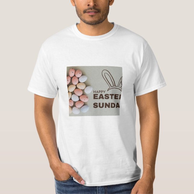 Nice easter sunday image T-Shirt (Front)