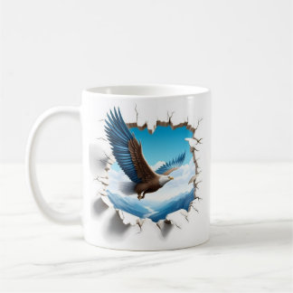 Nice flay bird  coffee mug
