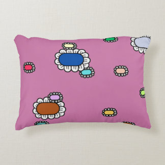 nice flowers decorative cushion