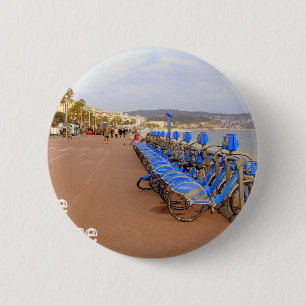 Nice France #1 6 Cm Round Badge