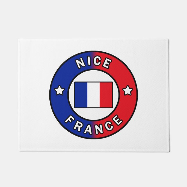 Nice France Doormat (Front)