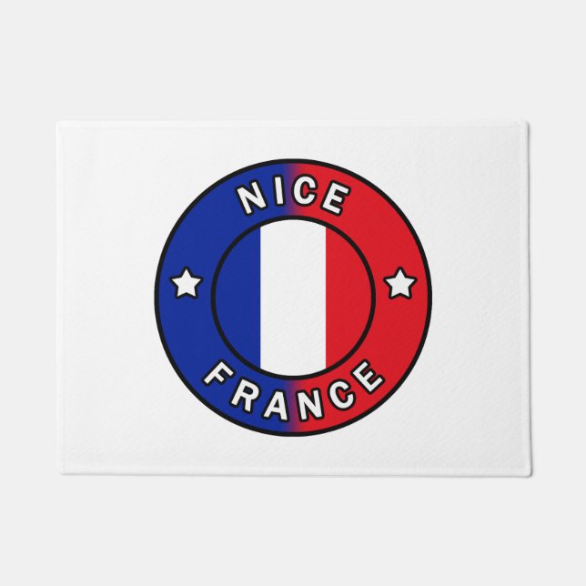 Nice France Doormat (Front)