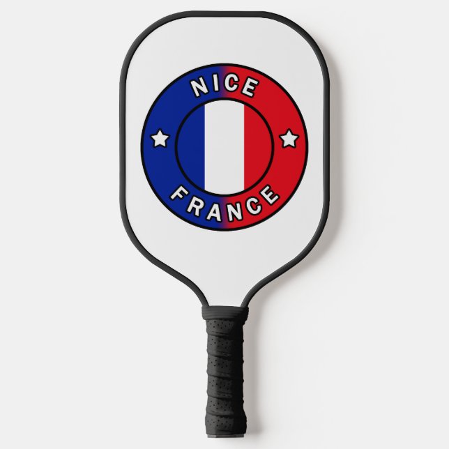 Nice France Pickleball Paddle (Front)